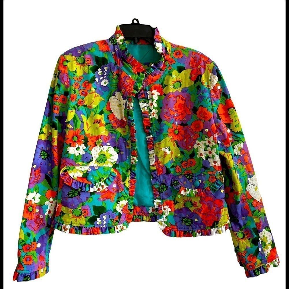 Sequined Redd Jeans Jacket 8 - image 2